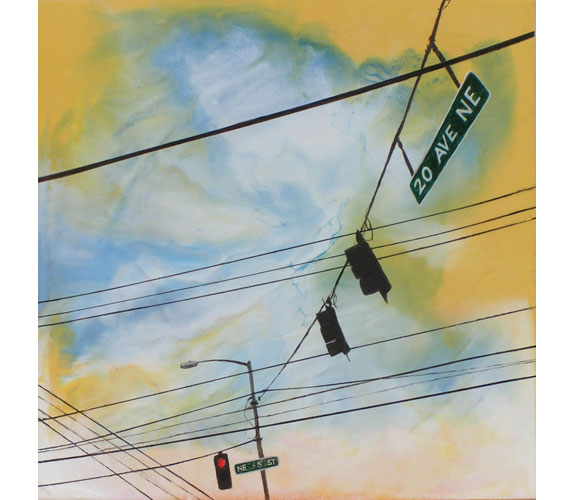 "Crossed Wires No. 22" by Jiji Saunders